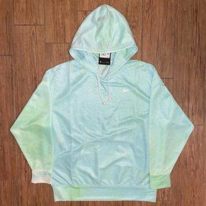 Nike Women's Tie Dye Icon Clash Pullover Training Hoodie NWT Medium